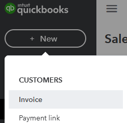 Create new invoice